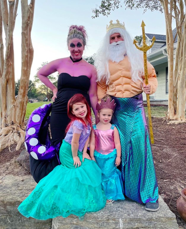 Little Mermaid Family Costumes