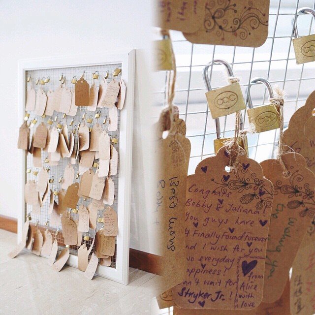 Love Lock Guest Book