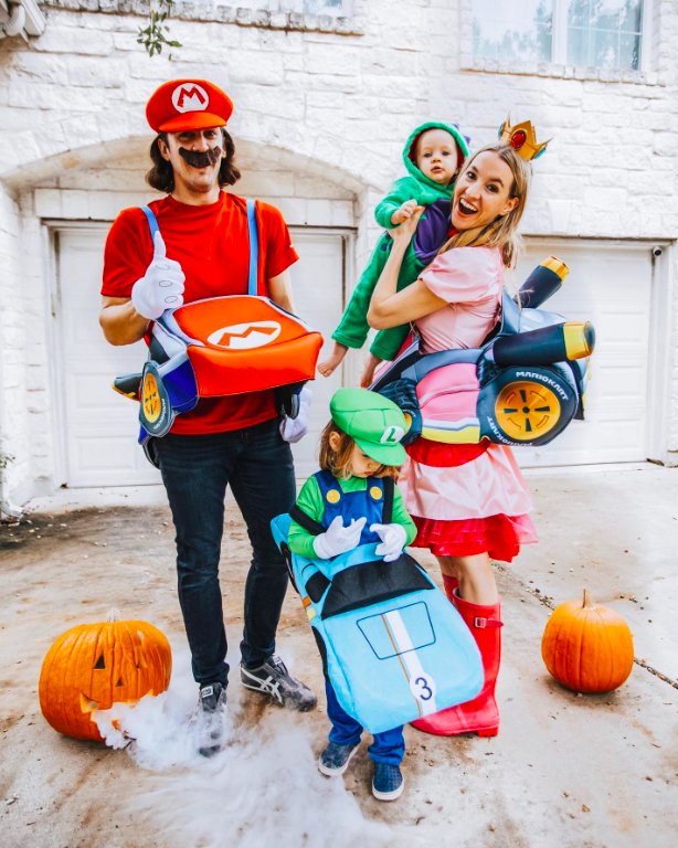 Mario Kart Video Game Character Costumes