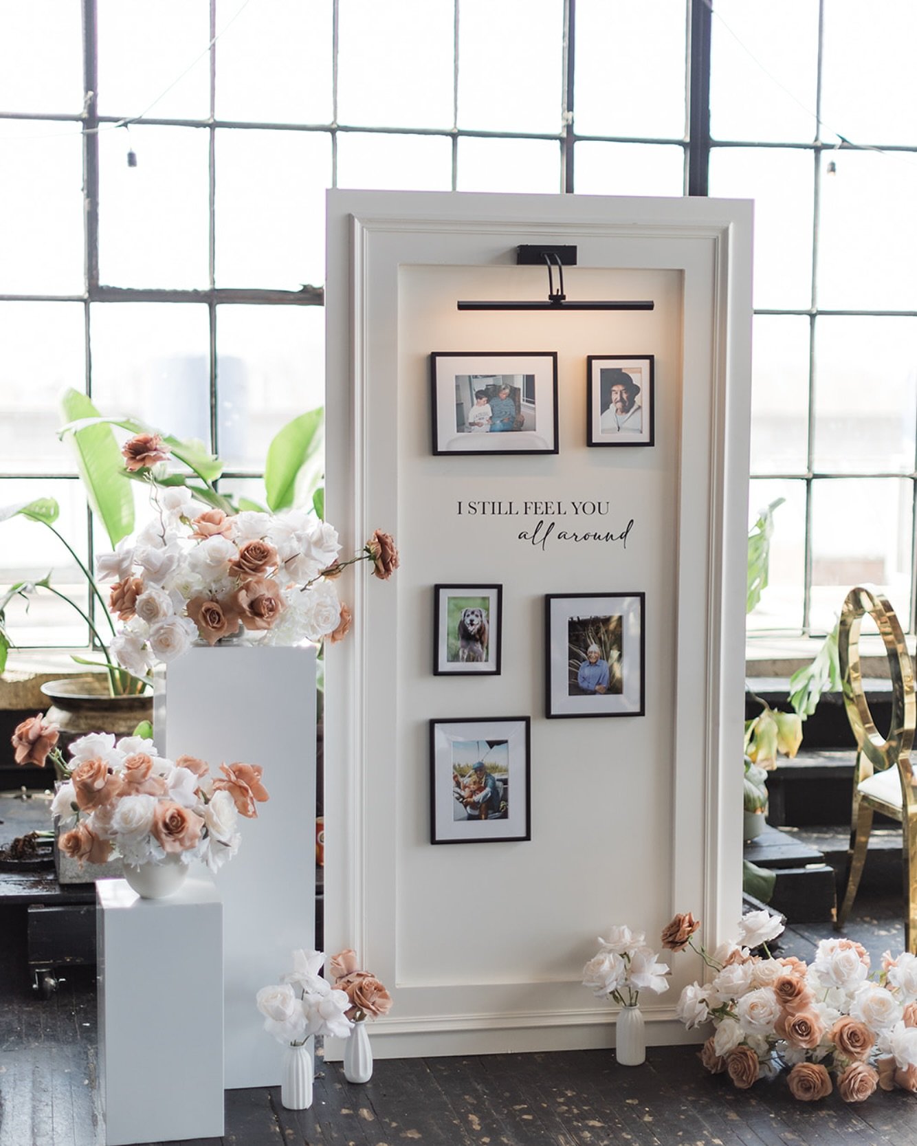 Memorial Photo Display