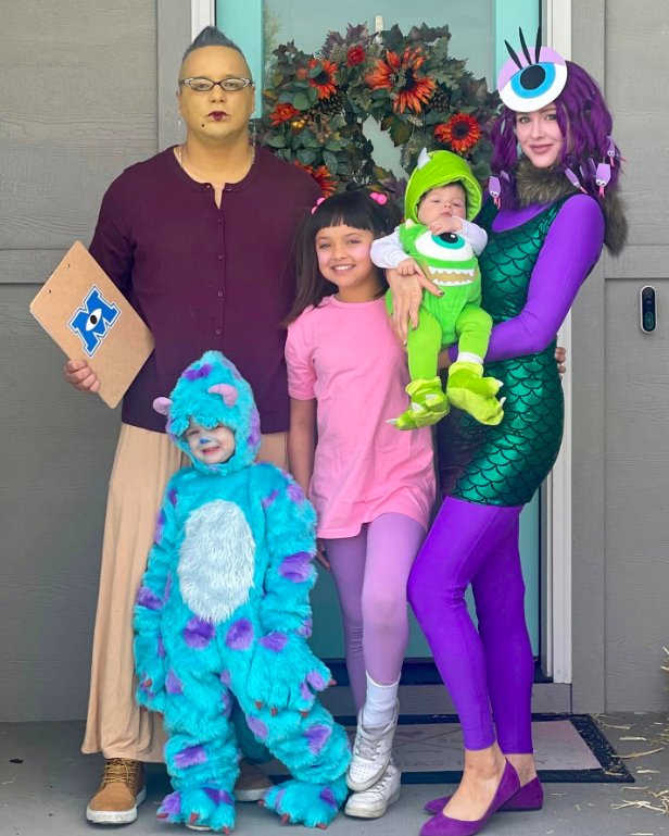 Monsters Inc Family Costumes