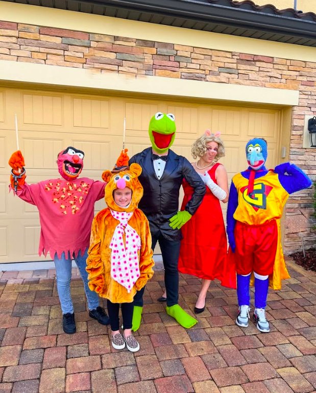Muppet Character Family Costumes