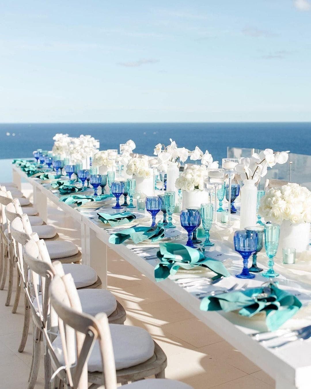Ocean-Inspired Table Setting