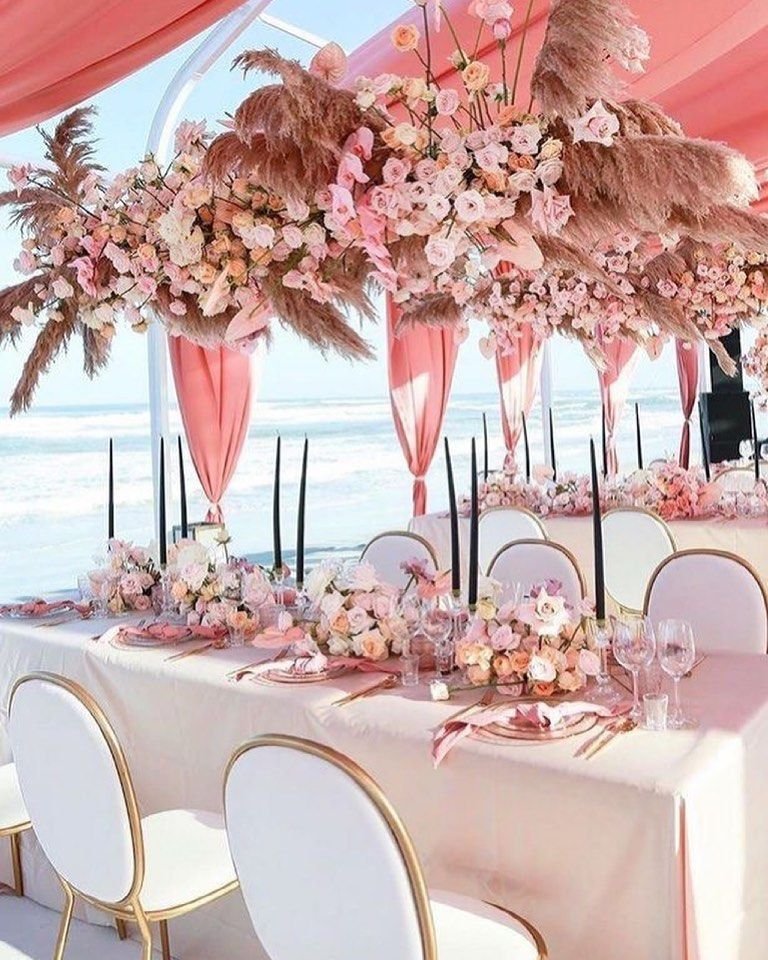 Pink and Peach Decor