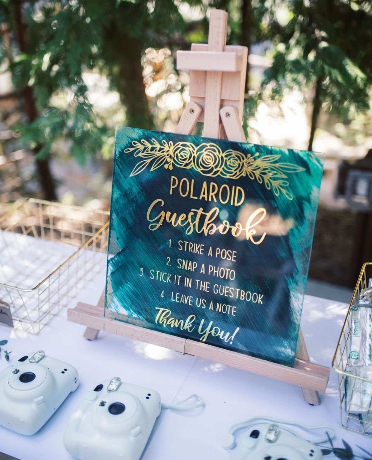 Polaroid Guest Book