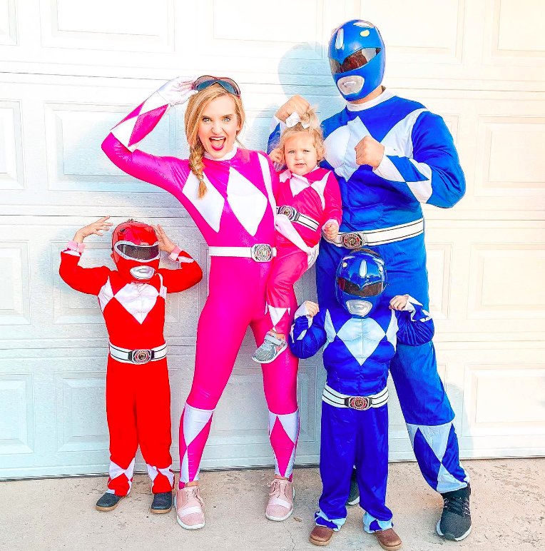 Power Rangers Family Costume Set