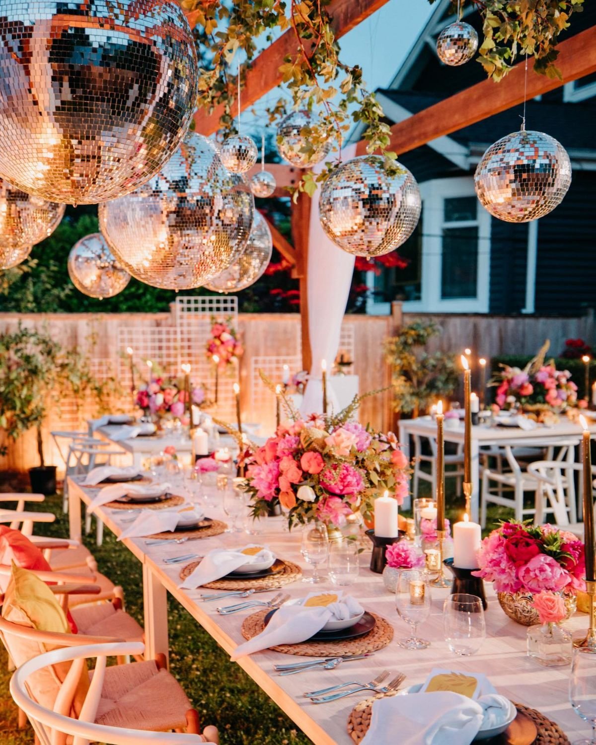 Retro Glam Disco Balls