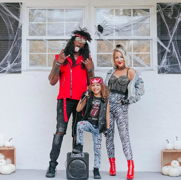 Rock Star Family Costume