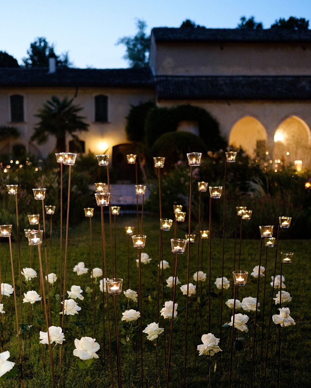 Romantic Lighting and Flowers