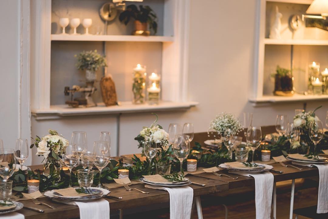 Rustic Wooden Table Decor