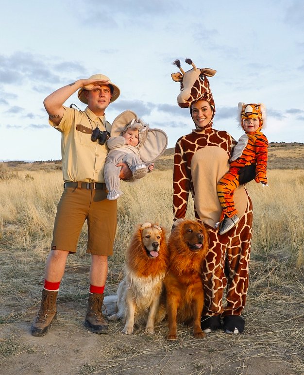 Safari Animal Family Costumes