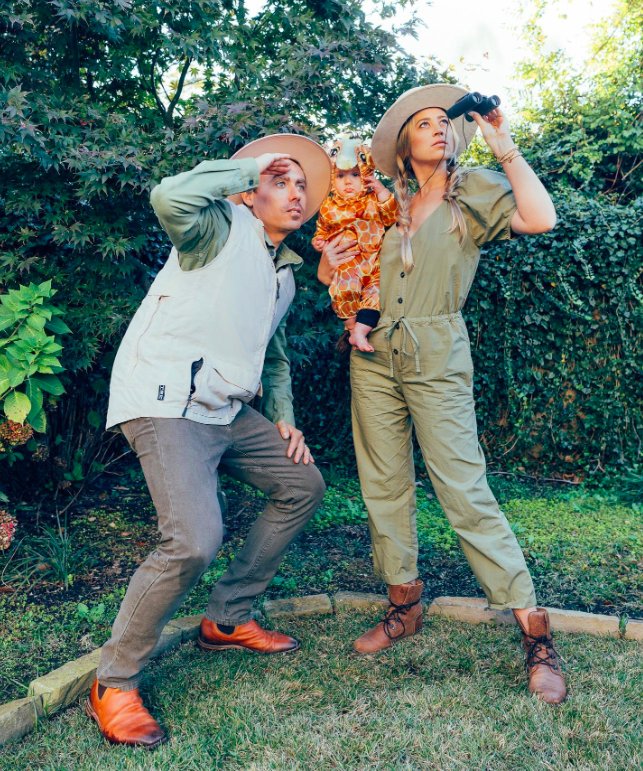 Safari Explorer and Tiger Baby Costumes