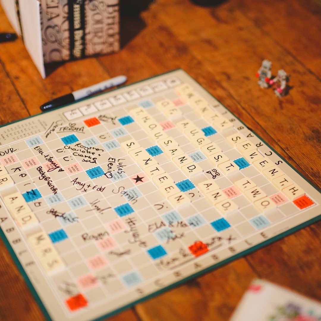 Scrabble Guest Book Option