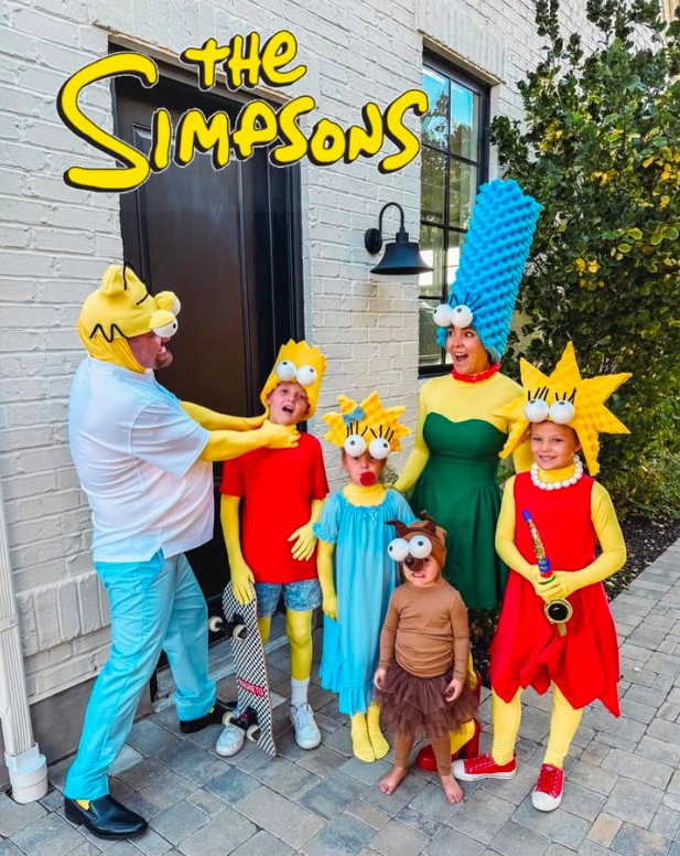 Simpsons Family Cartoon Character Costumes