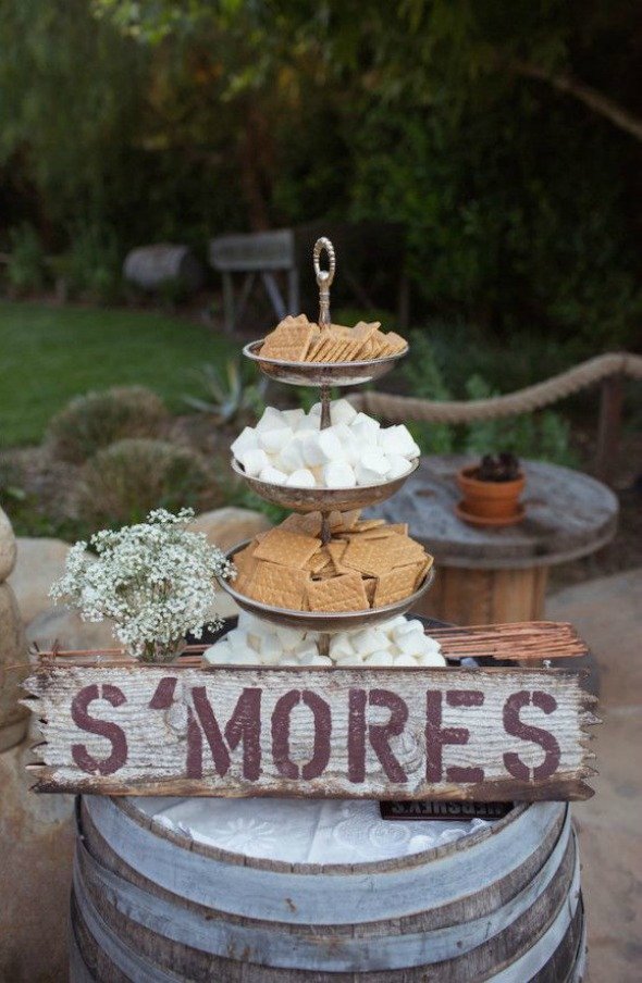 S’mores Bar Setup