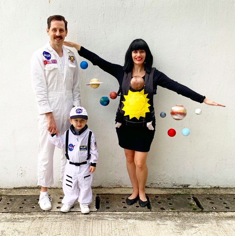 Space and Astronaut Family Costumes