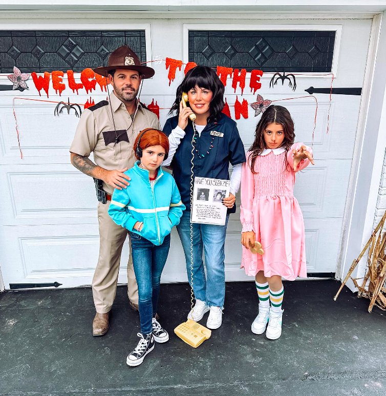 Stranger Things Family Costumes