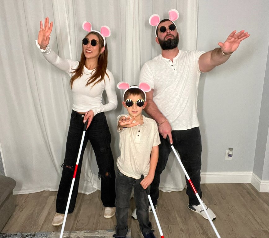 Three Blind Mice Family Costume