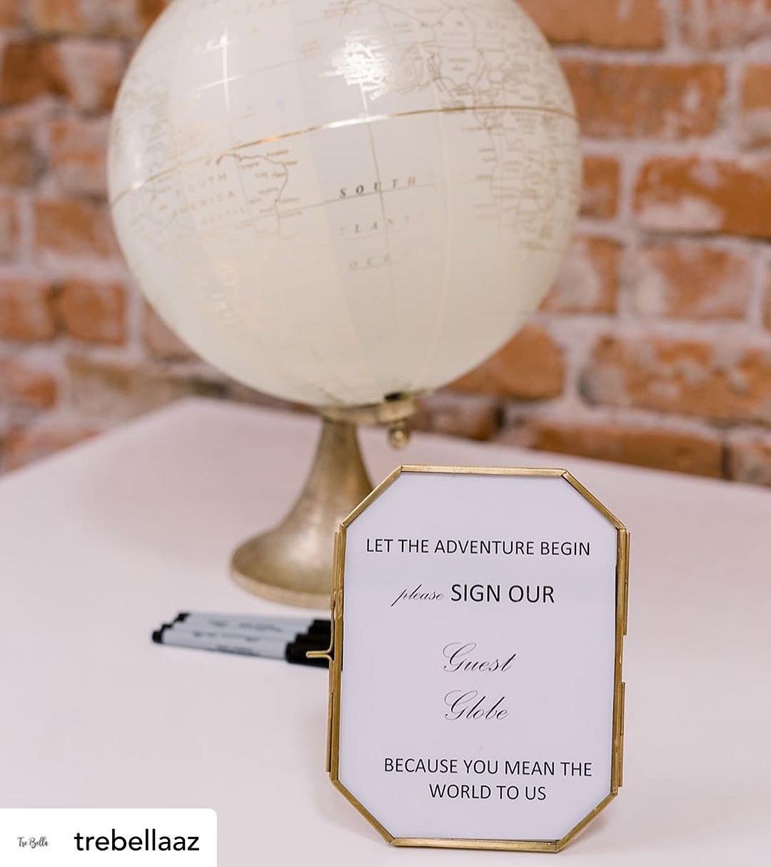 Travel-themed Guest Book