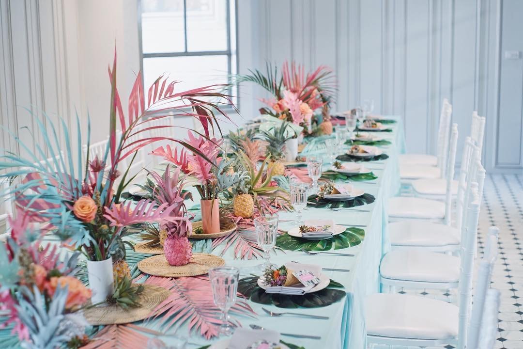 Tropical-inspired Decor