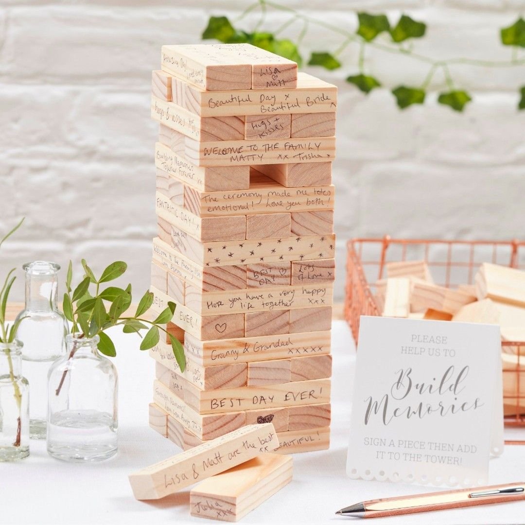 Tumbling Block Guest Book