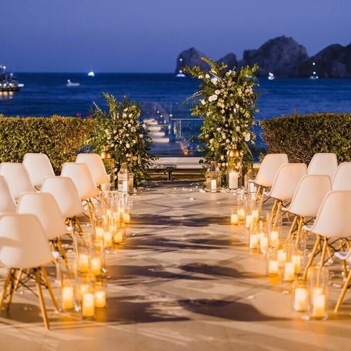 Twilight Wedding Ceremony