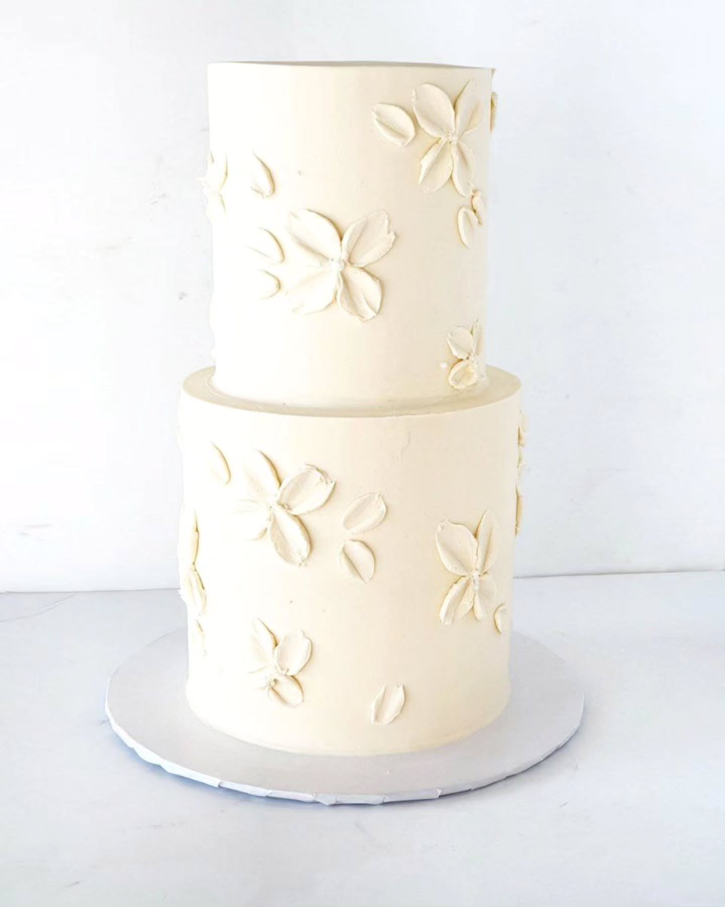 Two-Tier White Cake