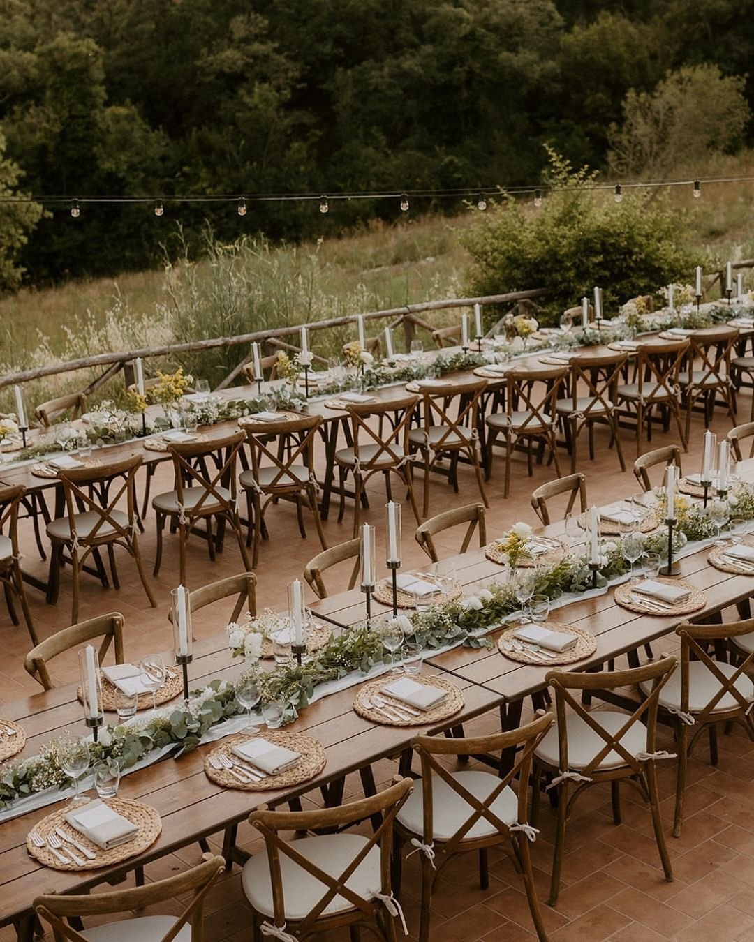 Umbrian Hills Wedding Setting