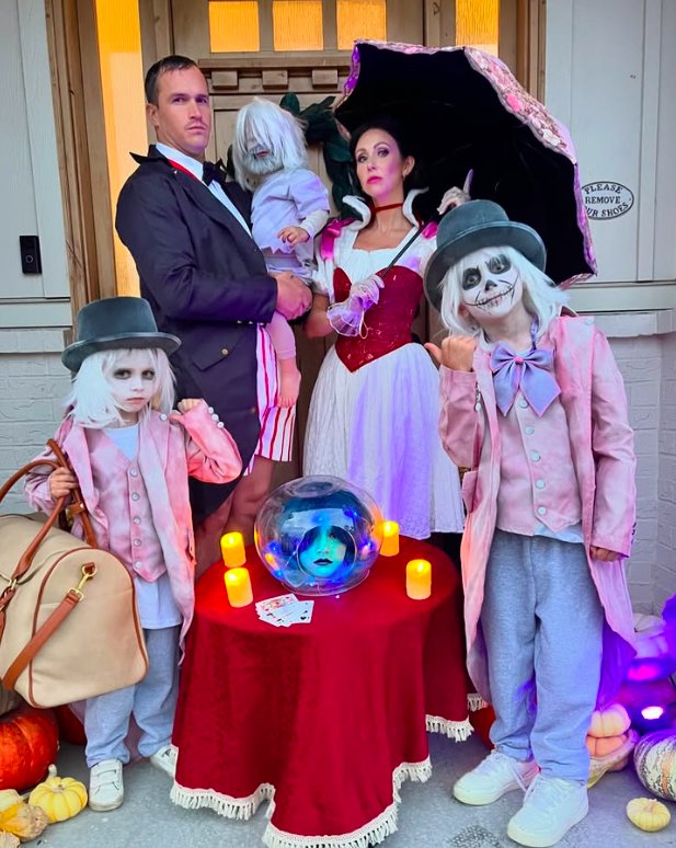 Victorian Ghost Family Costumes