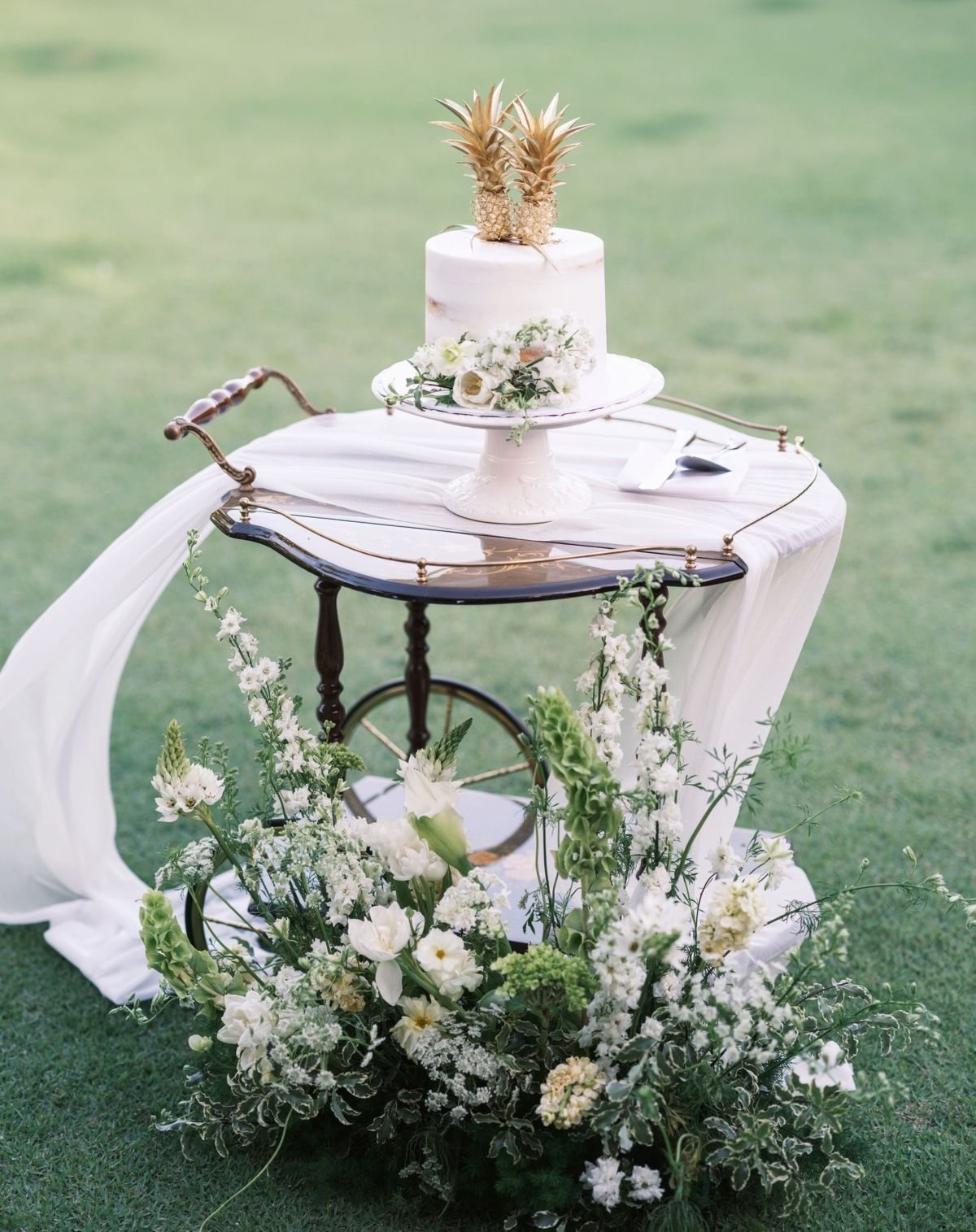 Vintage Cake Display