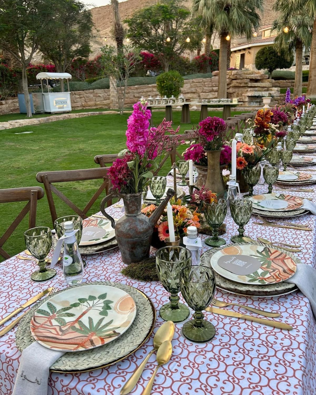 Vintage Floral Centerpieces