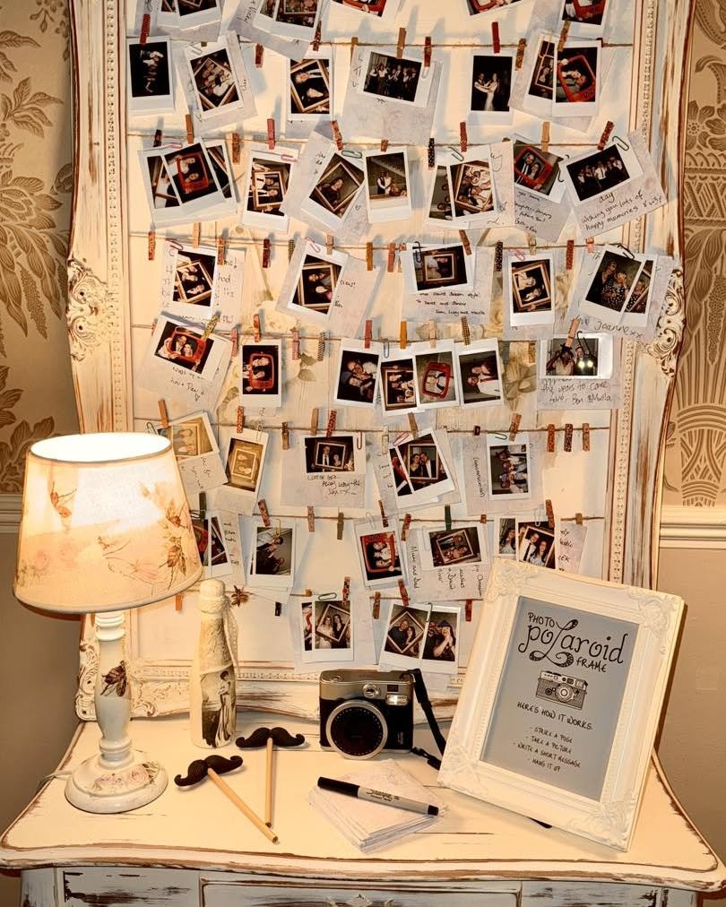 Vintage Polaroid Photo Station