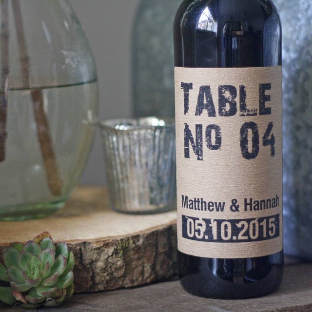 Vintage Wine Bottle Decor