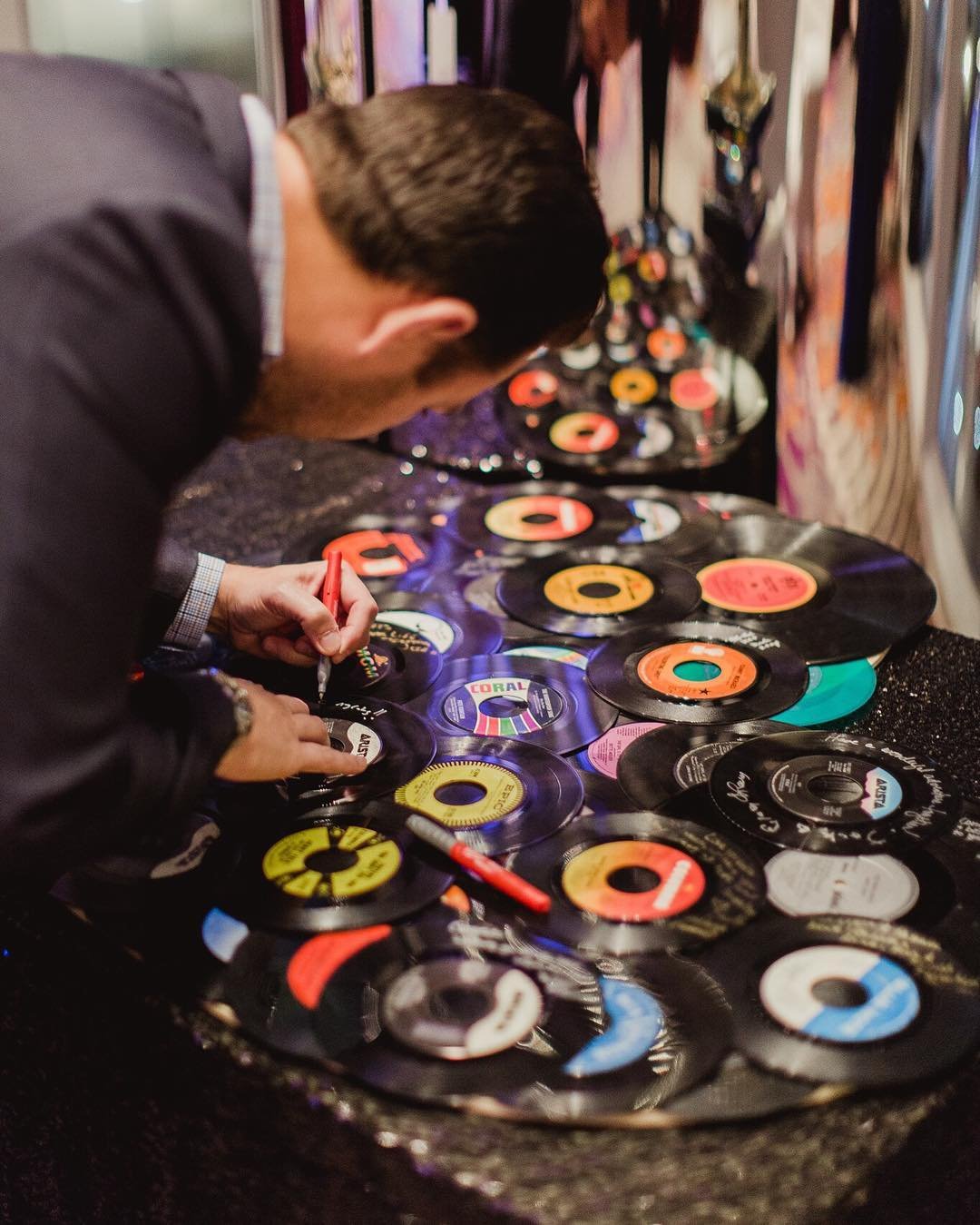 Vinyl Record Guest Book