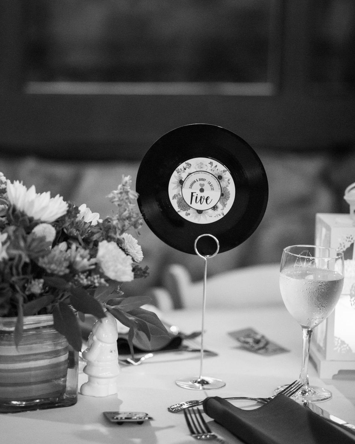 Vinyl Record Table Numbers