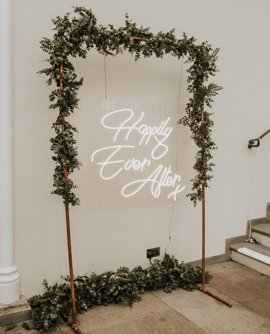 Wedding Sign and Photo Arch