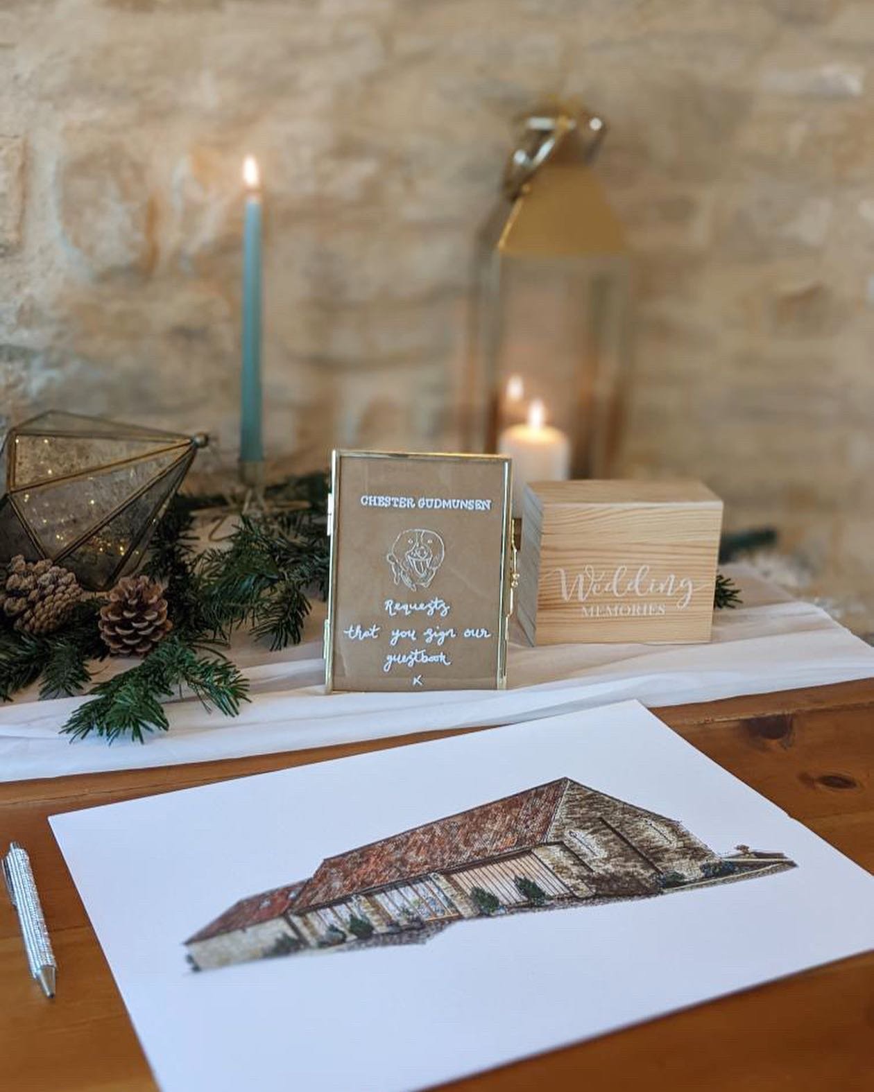 Wedding Venue Guest Book