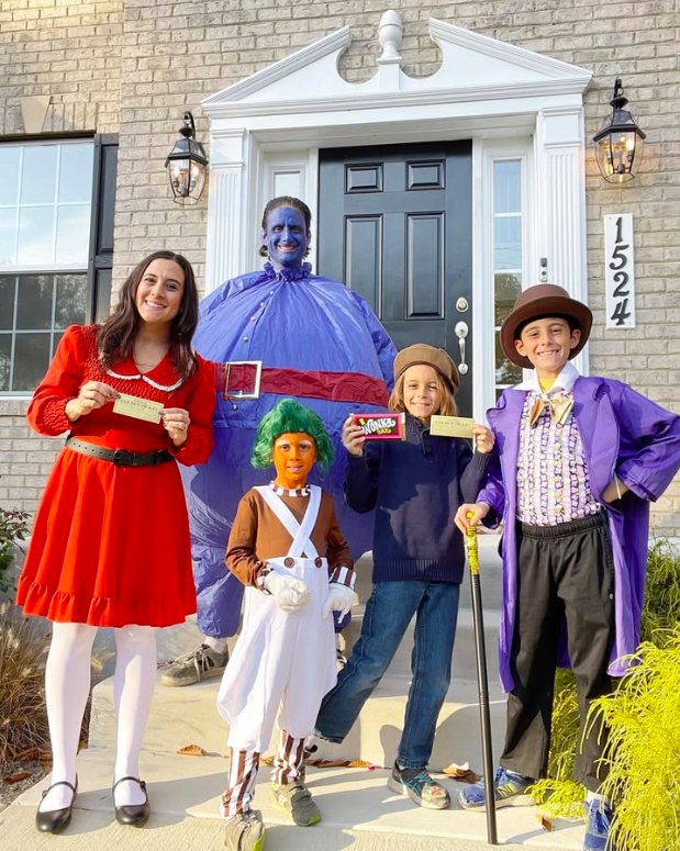 Willy Wonka Family Costumes