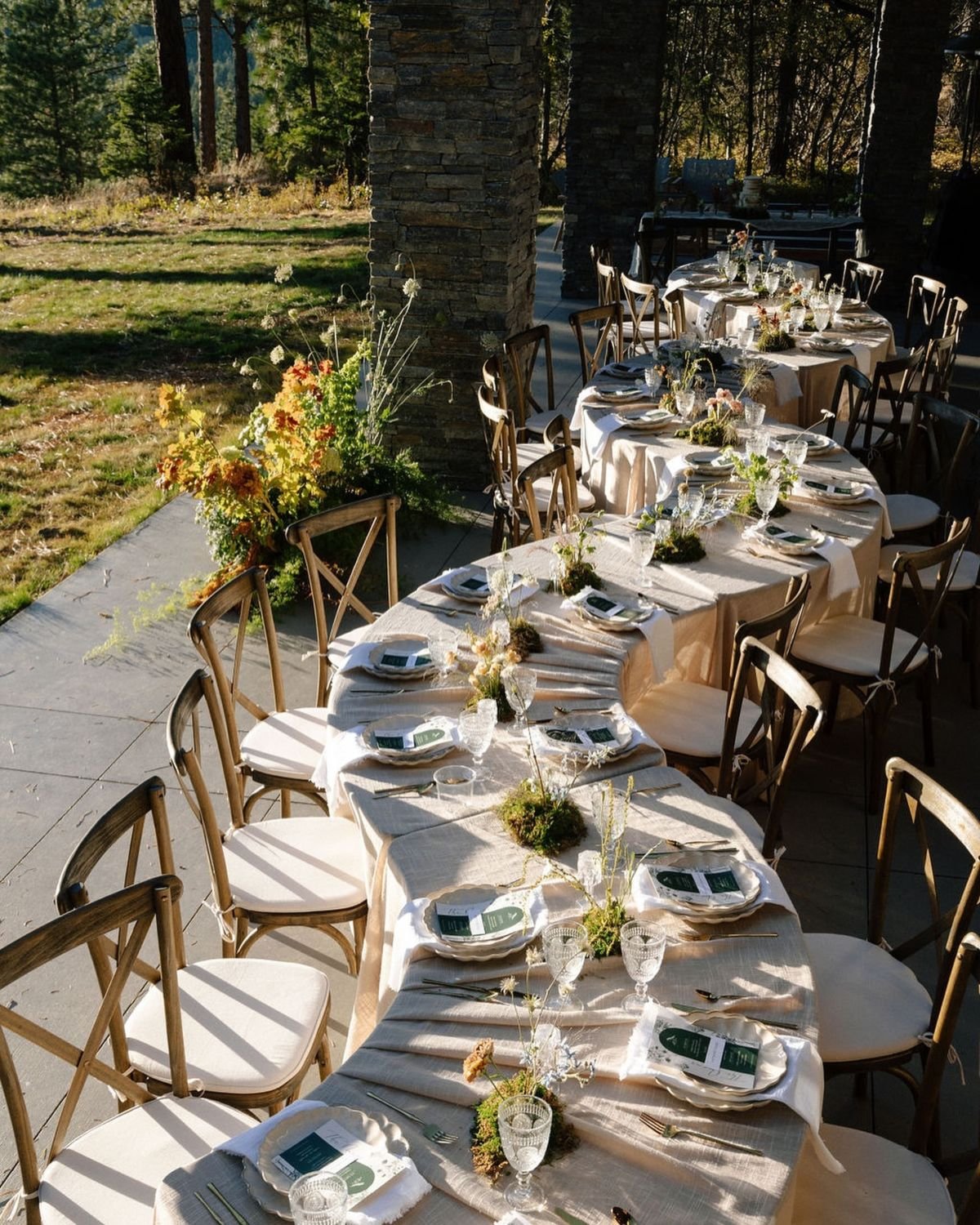 Winding Serpentine Table Decor
