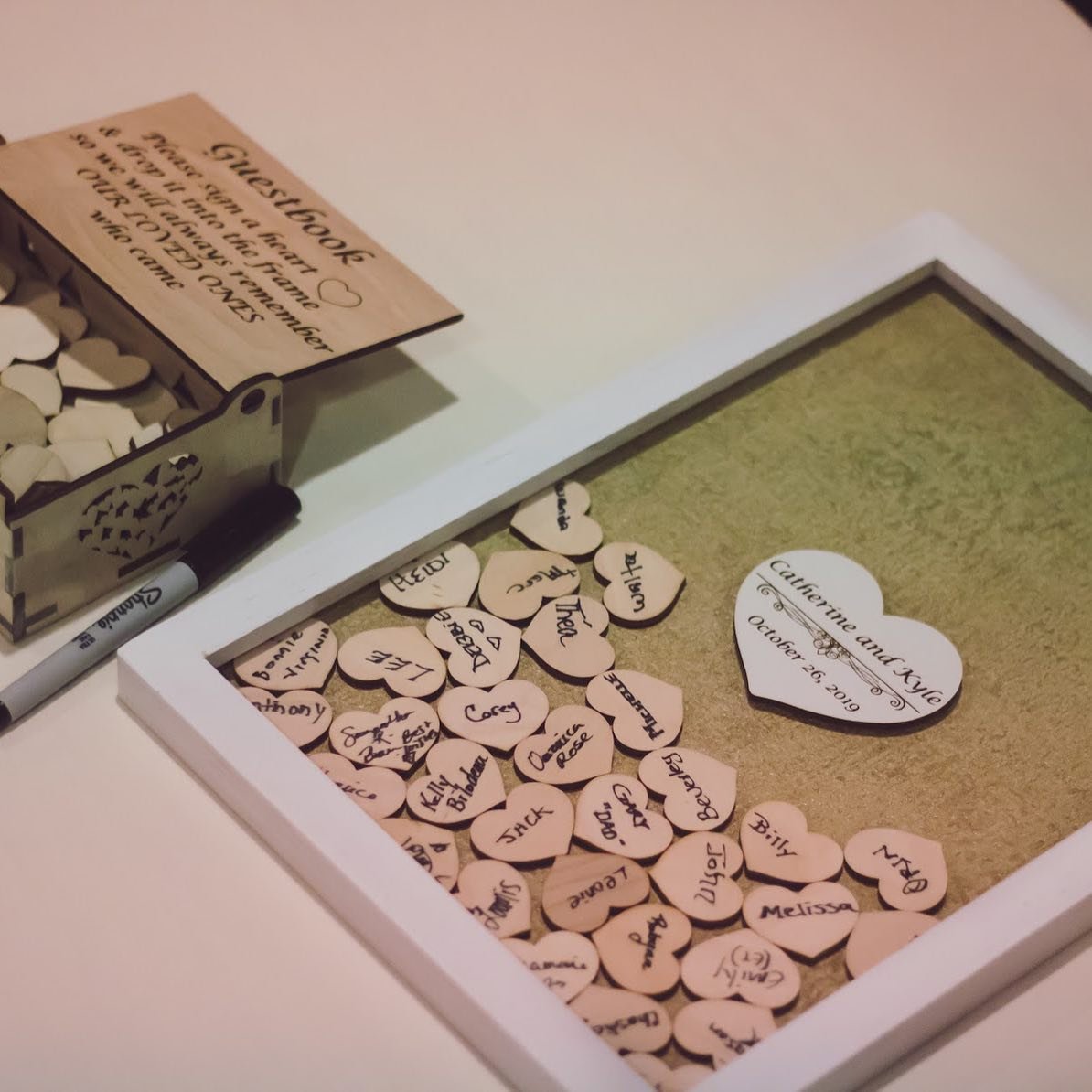 Wooden Heart Guest Messages