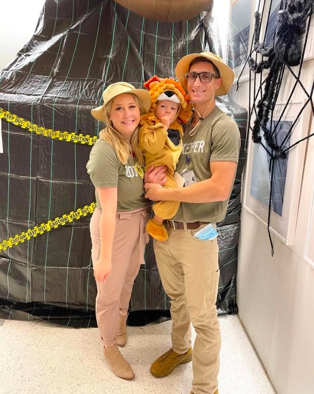Zookeeper and Lion Family Costumes