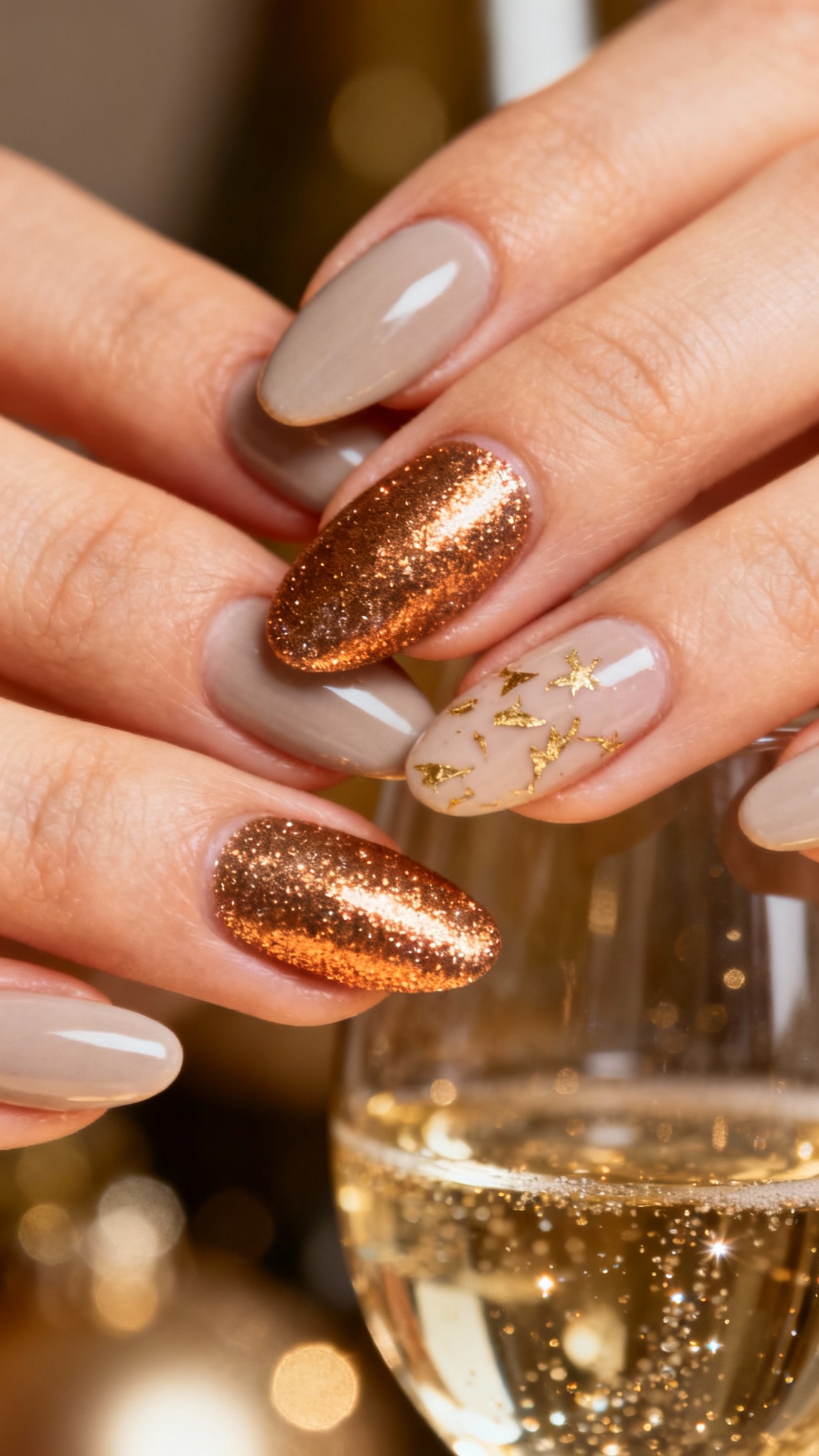 Bronze Glitter Blend