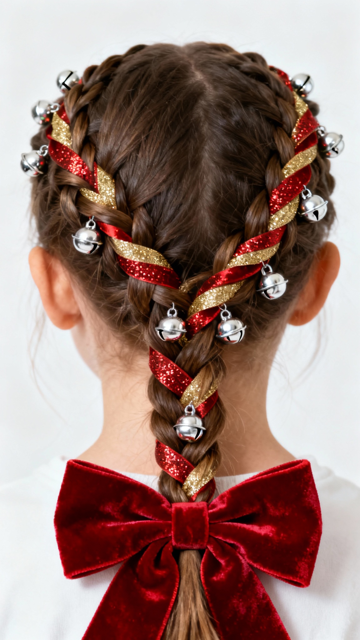 Festive French Braids