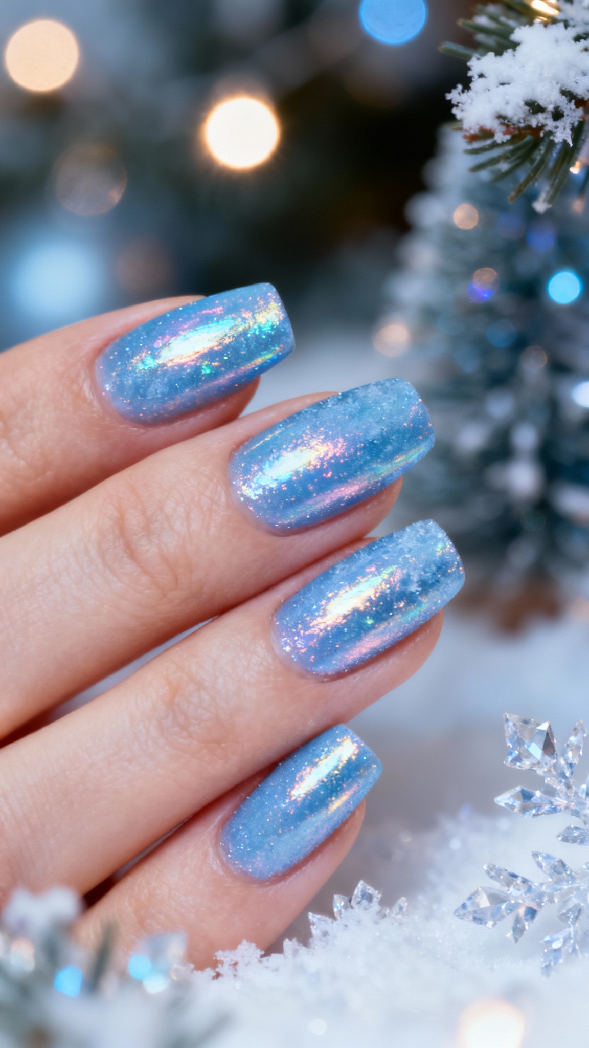 Frost Blue Shimmer