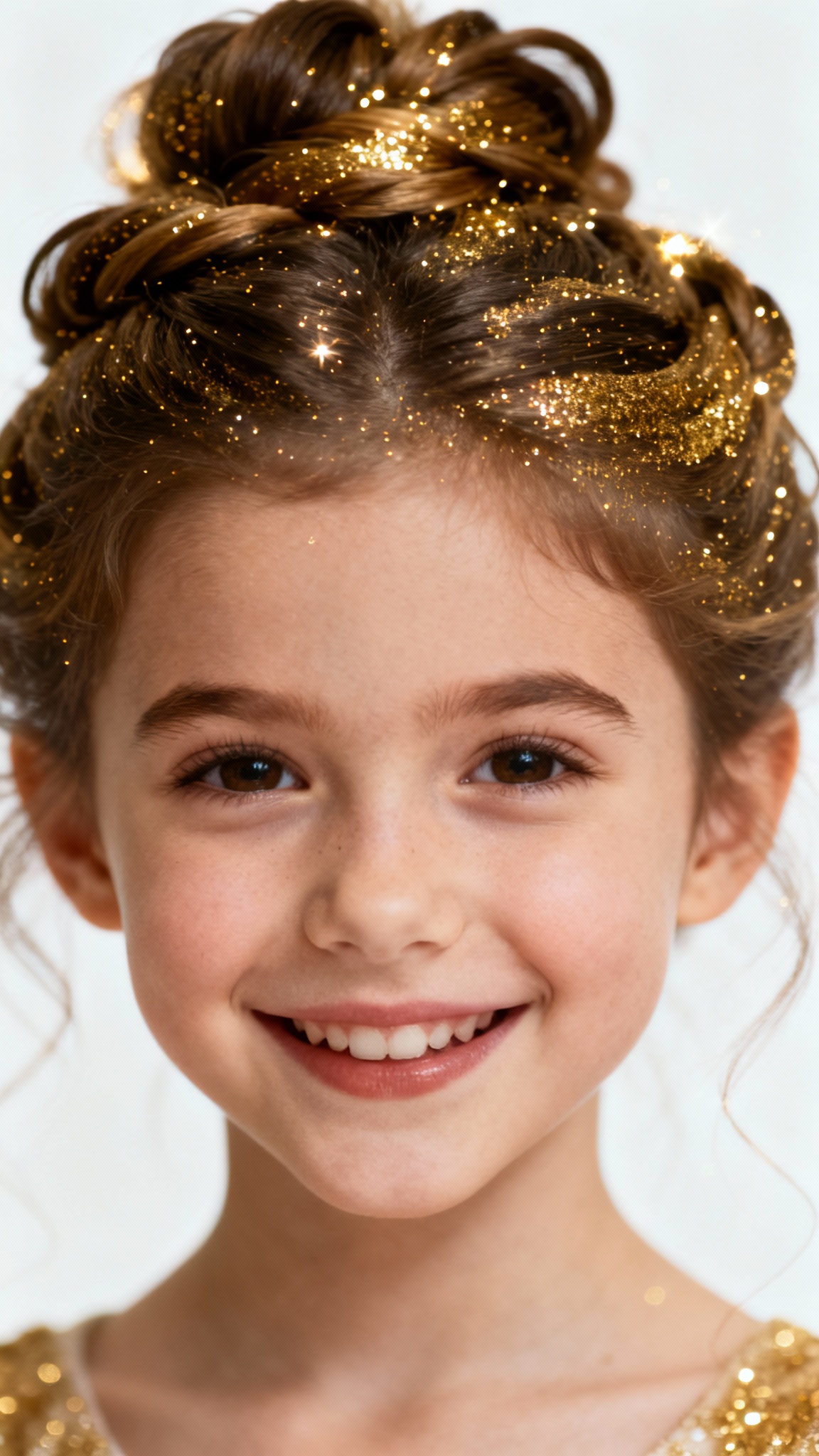 Gold Hair Glitter