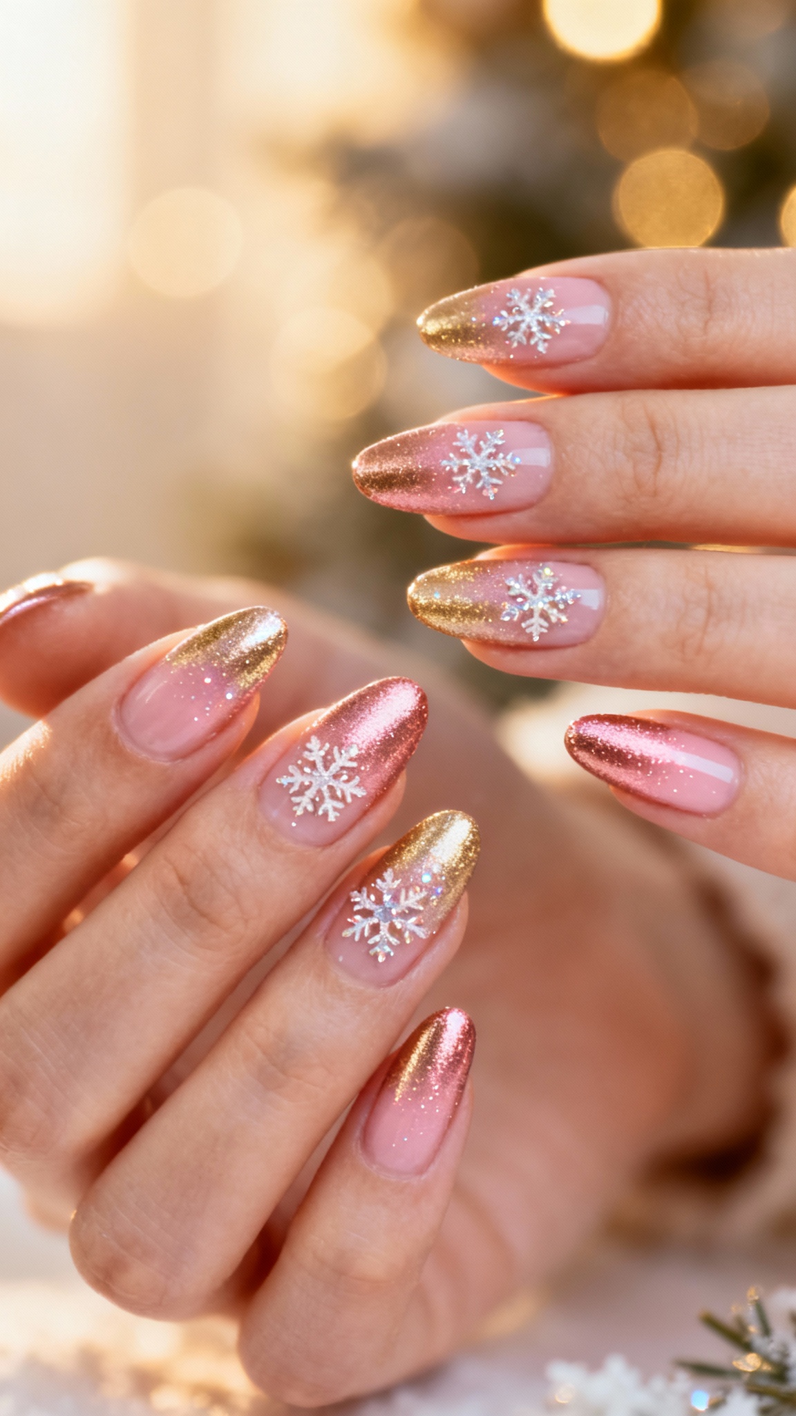 Pink French Manicure
