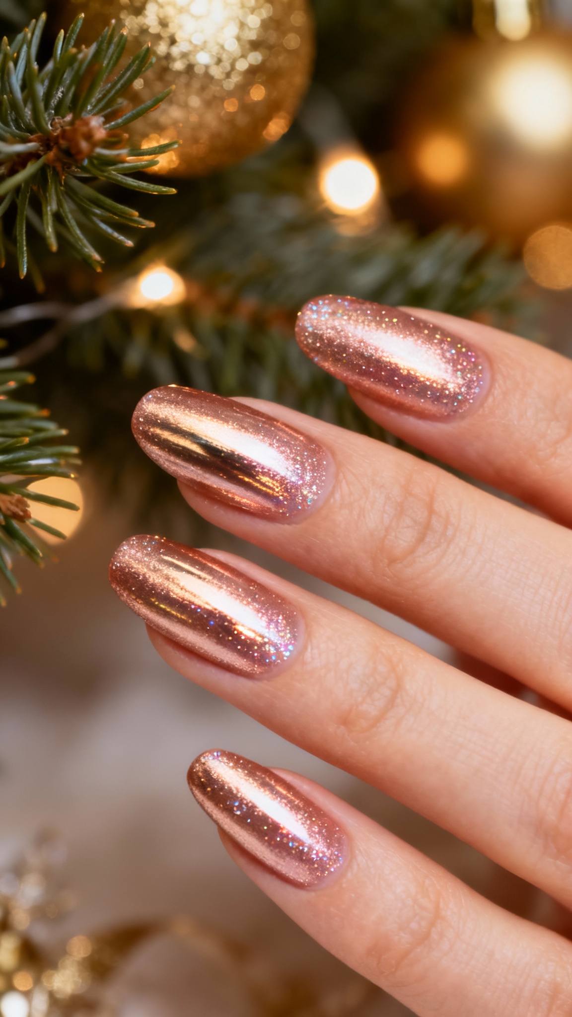 Rose Gold Sparkle