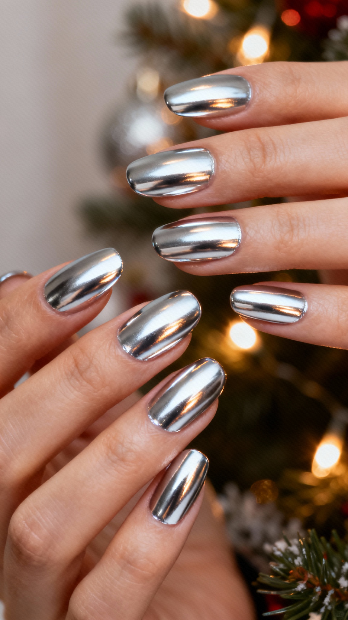 Silver Chrome Finish