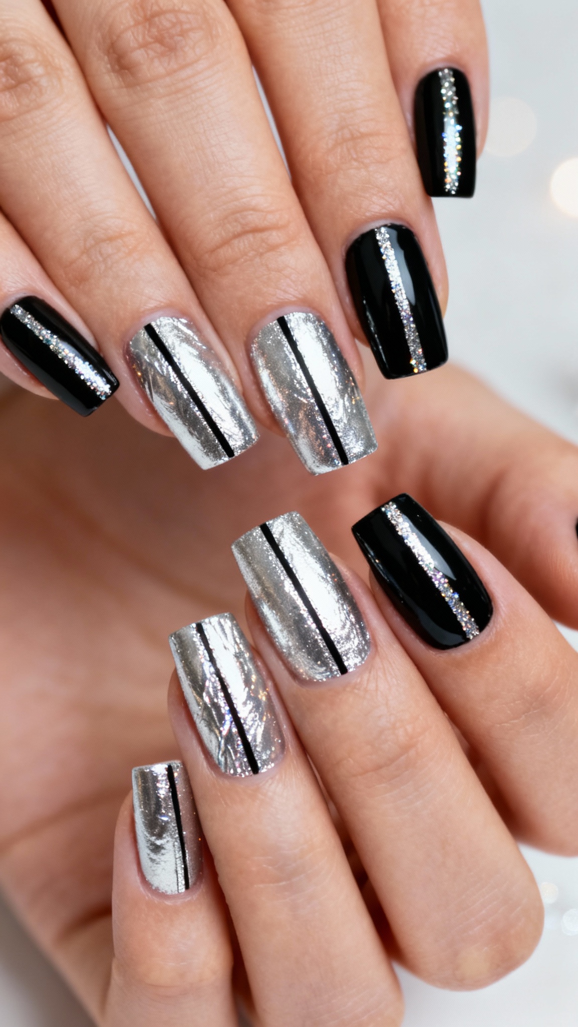 Silver Foil Accents