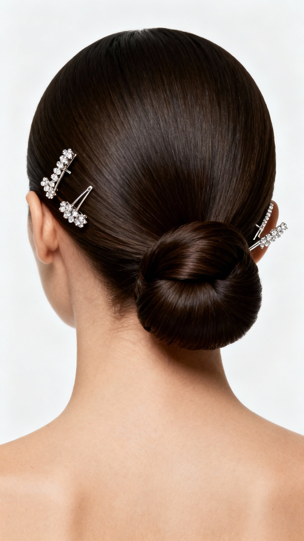 Sleek Low Buns